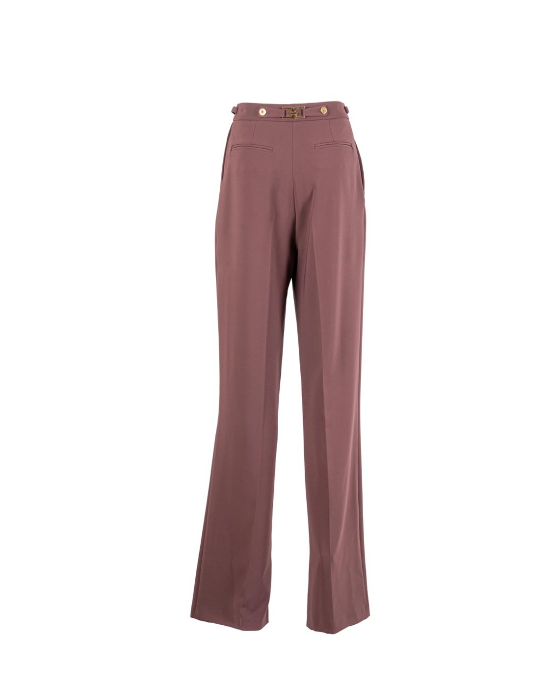 shop ELISABETTA FRANCHI  Pantalone: Elisabetta Franchi pantaloni in crêpe con accessorio gioiello.
Pantaloni in crêpe dalla vestibilità regular. 
Piega al centro e tasche alla francese, hanno dettagli in metallo dorato.
Chiusura con gancio.
Composizione: 95%Poliestere 05%Elastane.
Fabbricato in Italia.. PA09956E2-EA4 number 8998921